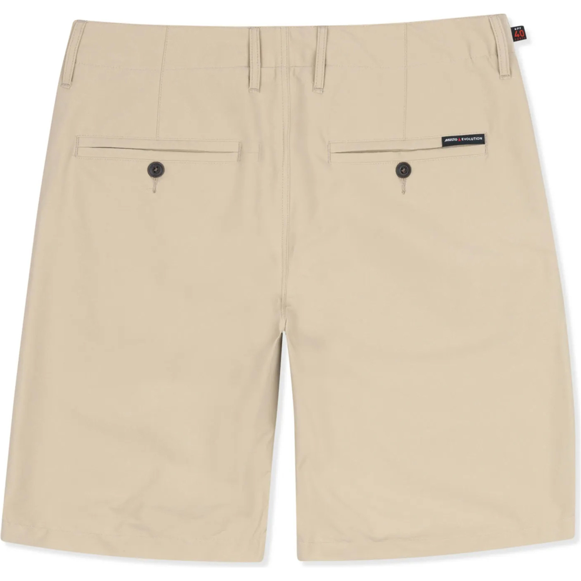 2023 Musto Mens Rib UV Fast Dry Shorts 80438 Light Stone Sailing